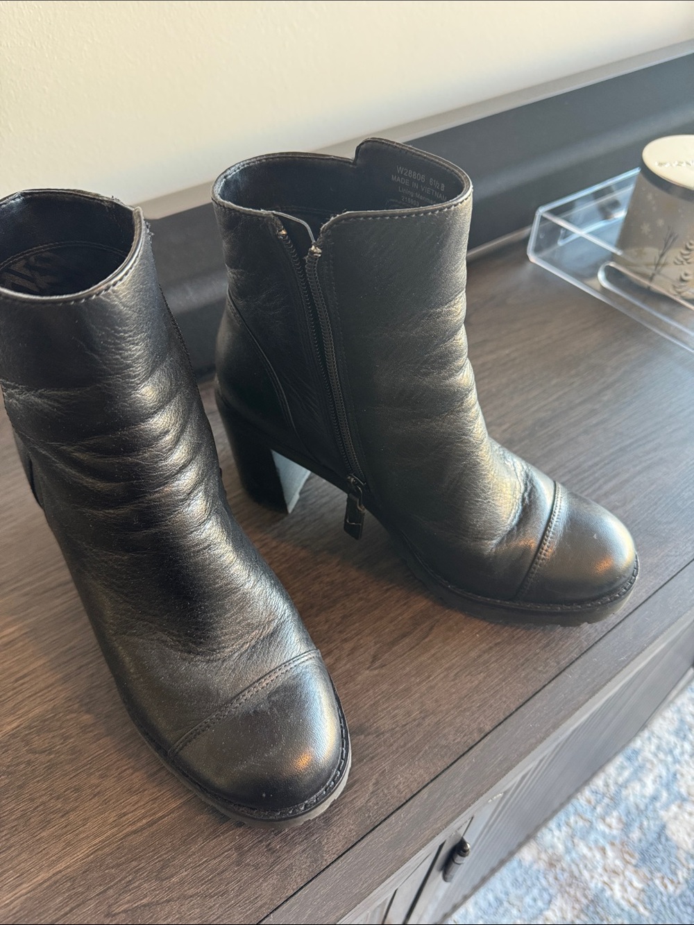 Black Cole haan boots